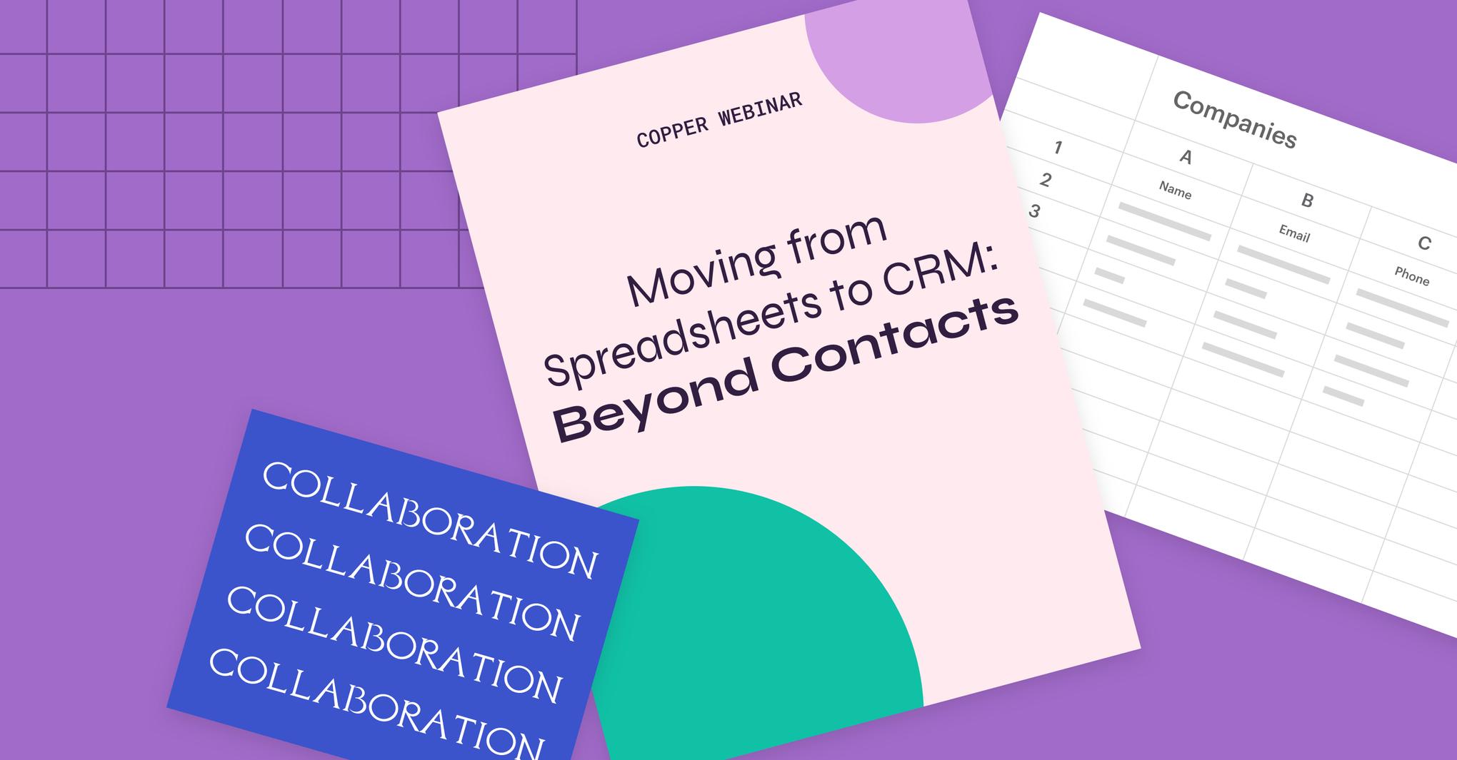 Featured image: From Spreadsheets to CRM: Beyond Contacts
