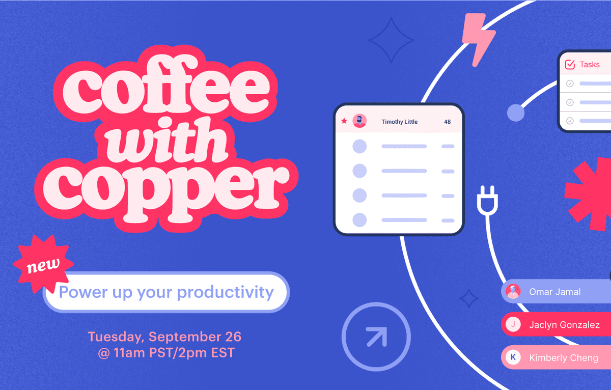 Coffee with Copper: Power up your productivity