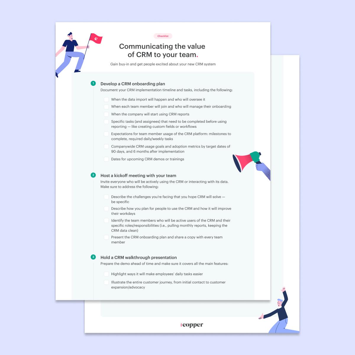 Image for post Communicate CRM value to your team